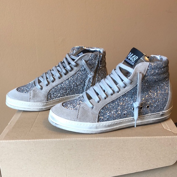 P448 high top sneakers