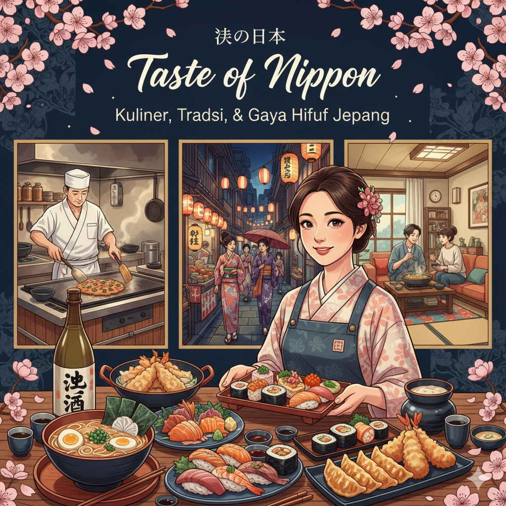 🥢 Taste of Nippon | Kuliner, Tradisi, & Gaya Hidup Jepang